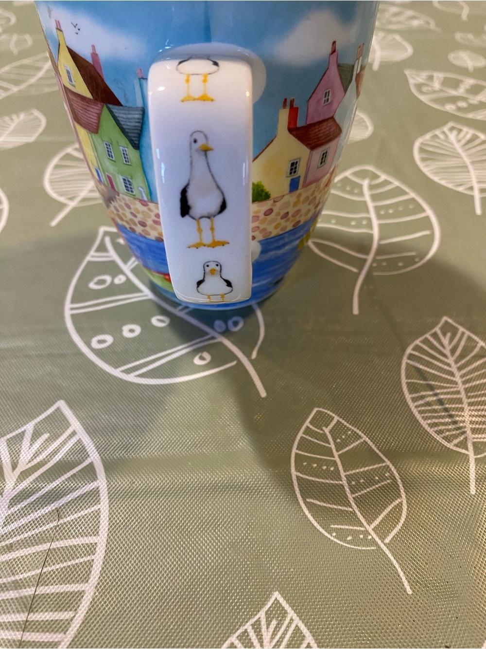Dunkin Harbor Cottage Ceramic Mug - - Picture 4 of 4